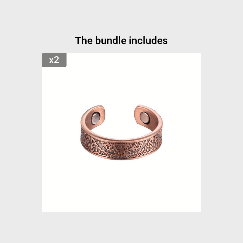 Copper Magnetic Ring - Classic Jewelry Gift For Christmas